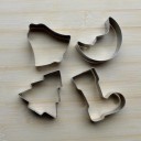 Kerstkoekjesvormpjes - 10 stuks 3