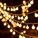 Kerstverlichting Girlande met LED Verlichte Ballen Buitenshuis Lichtgirlande 3 m 20 LED 1