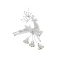 Kerstversiering hert met bellen 4