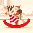 Kerstversiering schommelend rendier 3
