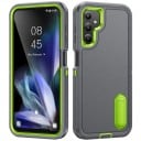 Kestävä takakansi taitettavalla telineellä Samsung Galaxy A56 Kameran ympärys 2,5 mm Näytön reuna 1 mm Liukastumisen estävä Pöydälle 1