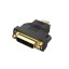 Kétirányú HDMI - DVI adapter 24 + 5 M / F K1057 1
