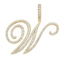 Ketting met letter D194 24