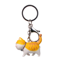 Keyring 4.6 x 4 cm Iron Alloy Cat Metal Keychain Handbag Backpack Decorative Accessory Gift 8