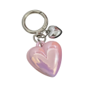 Keyring Metal Heart Elegant Metal Keychain for Keys Handbag Backpack Minimalist Accessory Gift 11