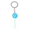 Keyring with Lollipop 12 cm Resin Keychain Sweet Candy Decoration for Backpack Handbag Gift for Children and Adults 10