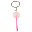 Keyring with Lollipop 12 cm Resin Keychain Sweet Candy Decoration for Backpack Handbag Gift for Children and Adults 7