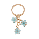 Keyring Zinc Alloy Sakura Cherry Blossom Metal Keyring Handbag Backpack Japanese Motif Gift 3