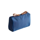 Kicsi egyszínű kozmetikai táska 17x11 cm Nylon utazótáska Hordozható tároló szervező Napi használatra Tisztálkodási tok 5