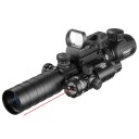 Kikarsikte 3-9X32 med röd laser 1