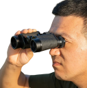 Kikkert 8x30 metal optisk glas kompakt konstruktion 30 mm objektiv bred synsvinkel til vandreture observation af naturen 4