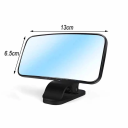 Kinder-Autospiegel 13x6,5 cm 360° drehbar Clip auf Windschutzscheibe oder Sonnenblende Beobachtungsspiegel für Babys Rücksitz 6
