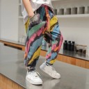 Kinder kleurrijke joggingbroek L2246 1