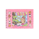 Kinder Malbuch Bobbie Goods zur Förderung der Motorik 22 × 15 cm mit Spiralbindung Bildungs-Malbuch für Kinder und Erwachsene 8