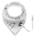 Kinder-Nackenschal mit Tieren J593 4