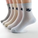 Kinder-Netzsocken mit Wal – 5 Paar 5