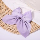 Kinder-Satin-Haarband 11,5 cm Einfarbig Duckbill-Clips Elegantes Haaraccessoire für Mädchen 15