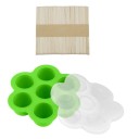 Kinder snackschaal met stokjes 50 stuks 4