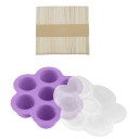 Kinder snackschaal met stokjes 50 stuks 5
