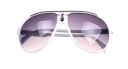 Kinder-Sonnenbrille Pilotenstil mit UV400-Schutz Kunststoffrahmen Gläser mit Verlauf 4,3 x 5 cm Doppelte Brücke Für Ausflüge und Urlaub 1