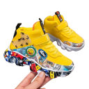 Kinder Sport Sneakers Jungen Sneakers Graffiti Muster Casual Jungen Schuhe 3