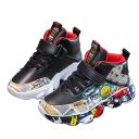 Kinder Sportschuhe Jungen Sneaker Graffiti Muster Informelle Jungen Schuhe 4