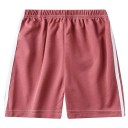 Kinder Sportshorts mit elastischem Bund und kontrastierenden Streifen an den Seiten lockere Shorts für Jungen und Mädchen 7