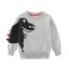 Kinder-Sweatshirt mit Dinosaurier L668 4