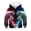 Kinder-Sweatshirt mit Wolf L528 1