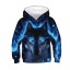 Kinder-Sweatshirt mit Wolf L528 5