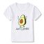 Kinder-T-Shirt mit Avocado 8