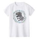 Kinder-T-Shirt mit einem Dinosaurier B1576 4