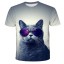 Kinder-T-Shirt mit Katze B1456 11