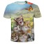 Kinder-T-Shirt mit Katze B1456 3