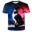 Kinder-T-Shirt mit Katze B1456 9