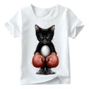 Kinder-T-Shirt mit Katze B1508 6