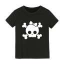 Kinder-T-Shirt mit Totenkopf 1