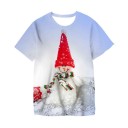 Kinder-T-Shirt mit Weihnachtsmotiv T2552 1