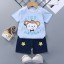 Kinder-T-Shirt und Shorts L1095 4