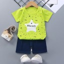 Kinder-T-Shirt und Shorts L1095 3