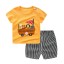 Kinder-T-Shirt und Shorts L1102 13