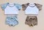 Kinder-T-Shirt und Shorts L1185 2