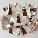 Kinder-T-Shirt und Shorts L1419 2