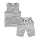 Kinder-Tanktop und Shorts L1154 12