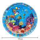 Kinder Wasserspielmatte 95cm Aufblasbares PVC Kissen für Babys und Kleinkinder Sommer Outdoor Bauchauflage Motorische Entwicklung 3