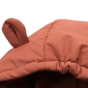 Kinder Winterjacke aus Polyester und Baumwolle Unisex warme Jacke mit Reißverschluss und Taschen Winterjacke für Kinder mit Kapuze und Ohren 4
