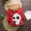 Kinder-Winterjacke mit Panda J1869 1