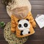 Kinder-Winterjacke mit Panda J1869 2