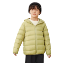 Kinder winterjas met capuchon Ritsluiting Ruime zakken Effen nylon uitvoering Lichtgewicht duurzame jas voor koud weer 16