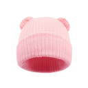 Kinder Wintermütze mit Bärenohren Umfang 42–48 cm 0–2 Jahre Acryl Polyester Baumwolle Warme Babymütze für Säuglinge 5